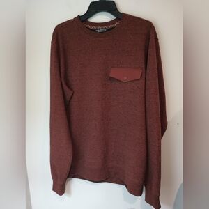 Alpine Men's Crewneck Sweater - Maroon